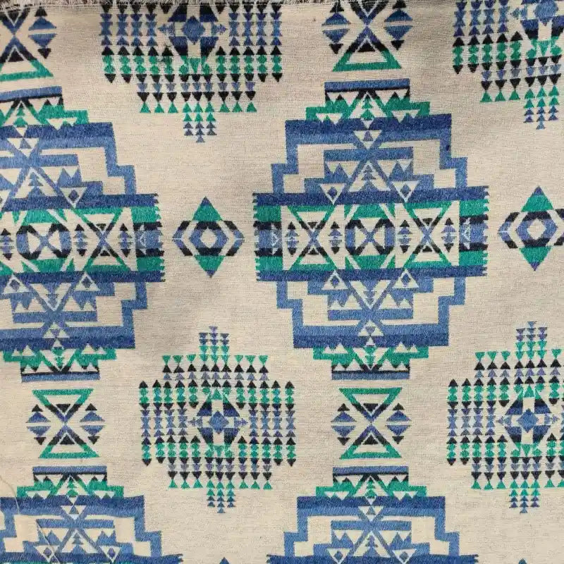 Navajo‑style Western Print Fabric by the Yard