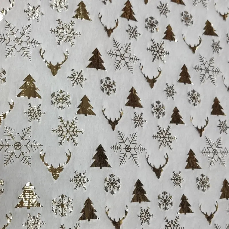 PV Velvet Christmas Tree Fabric By The Yard