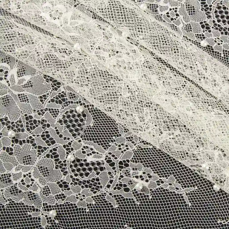 Pearl Lace Fabric By The Yard