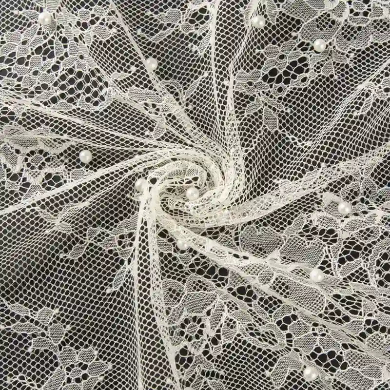 Pearl Lace Fabric By The Yard