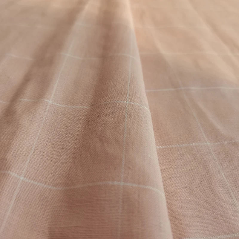 PlaidCottonLinenFabricByTheYard