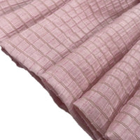 Longan Craft Plaid Jacquard Lyocell Fabric By The Yard features a breathable, sustainable material with a multicolor checked pattern and soft drape—ideal for apparel and projects. Available by the yard.