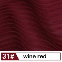Plain Pleated Chiffon Fabric By the Yard