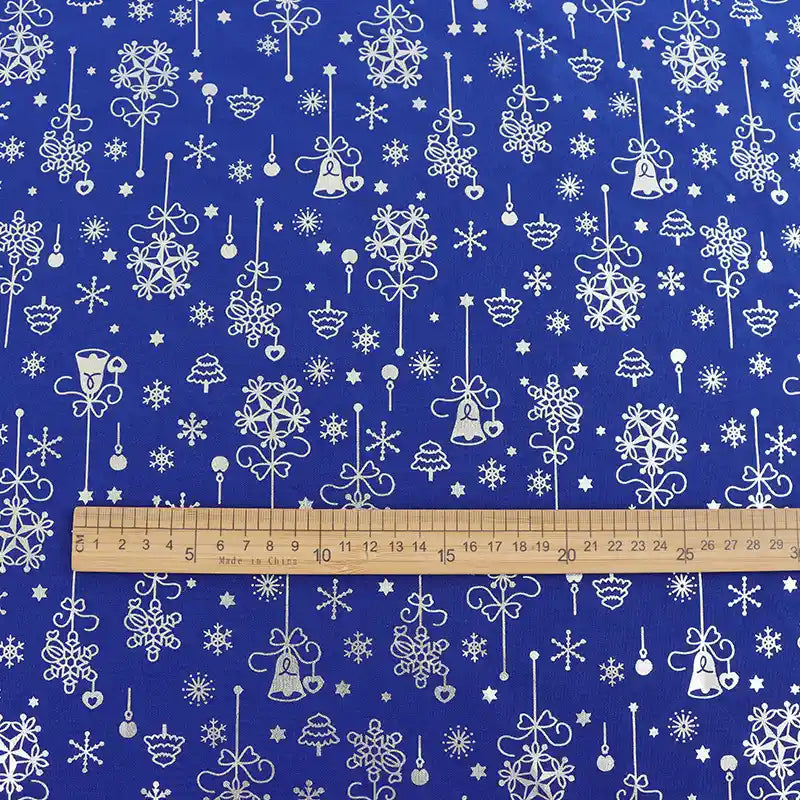 Plain Woven Christmas Fabric By The Yard