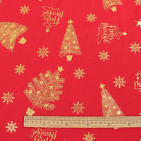 Plain Woven Christmas Fabric By The Yard