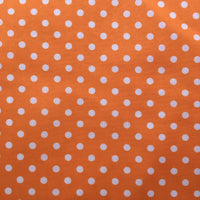 Add a playful touch to your dressmaking with Longan Craft's Polka Dot Printed Peachskin Fabric by the yard—soft microfiber polyester in a colorful polka dot design, perfect for DIY skirts and creative projects.