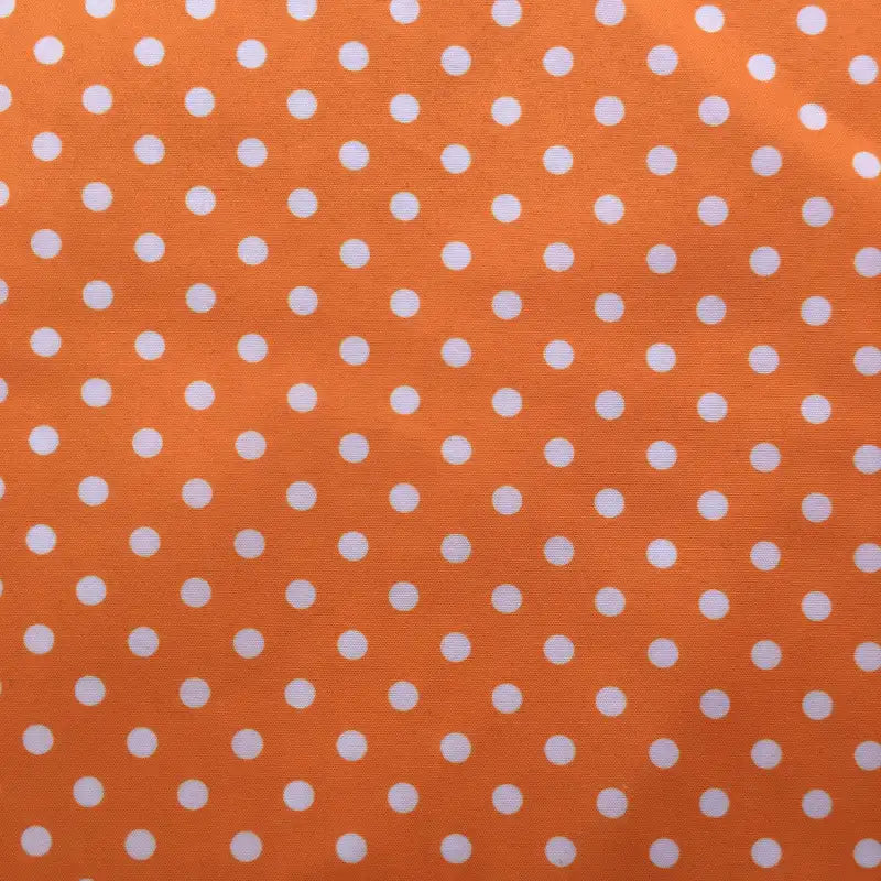 Add a playful touch to your dressmaking with Longan Craft's Polka Dot Printed Peachskin Fabric by the yard—soft microfiber polyester in a colorful polka dot design, perfect for DIY skirts and creative projects.