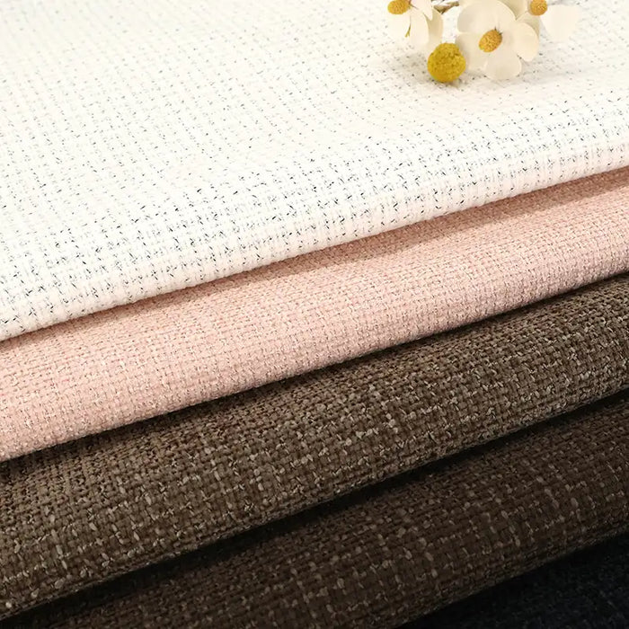 Polyester and Cotton Tweed Fabric By The Yard