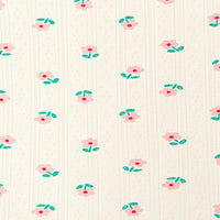 Printed Cotton Pointelle Knit Fabric By The Yard