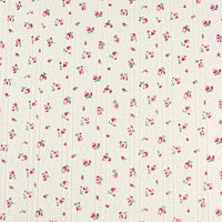 Printed Cotton Pointelle Knit Fabric By The Yard