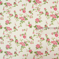 Printed Cotton Pointelle Knit Fabric By The Yard