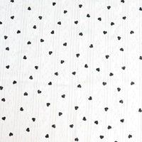 Printed Cotton Pointelle Knit Fabric By The Yard