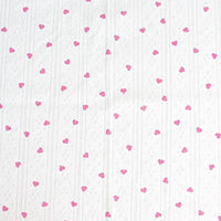 Printed Cotton Pointelle Knit Fabric By The Yard