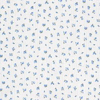 Printed Cotton Pointelle Knit Fabric By The Yard