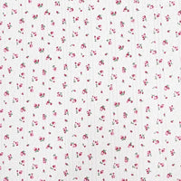 Printed Cotton Pointelle Knit Fabric By The Yard