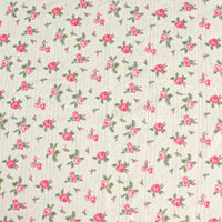 Printed Cotton Pointelle Knit Fabric By The Yard
