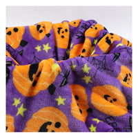 Pumpkin Print Halloween Flannel Fabric By The Yard