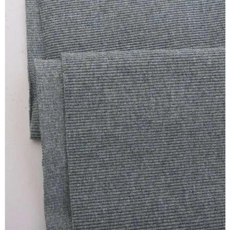 Pure Color Cotton Rib Knit Fabric By The Yard