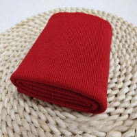 Pure Color Cotton Rib Knit Fabric By The Yard