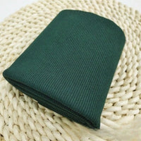 Pure Color Cotton Rib Knit Fabric By The Yard