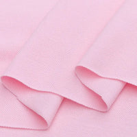 Pure Color Pique Cotton Fabric By The Yard