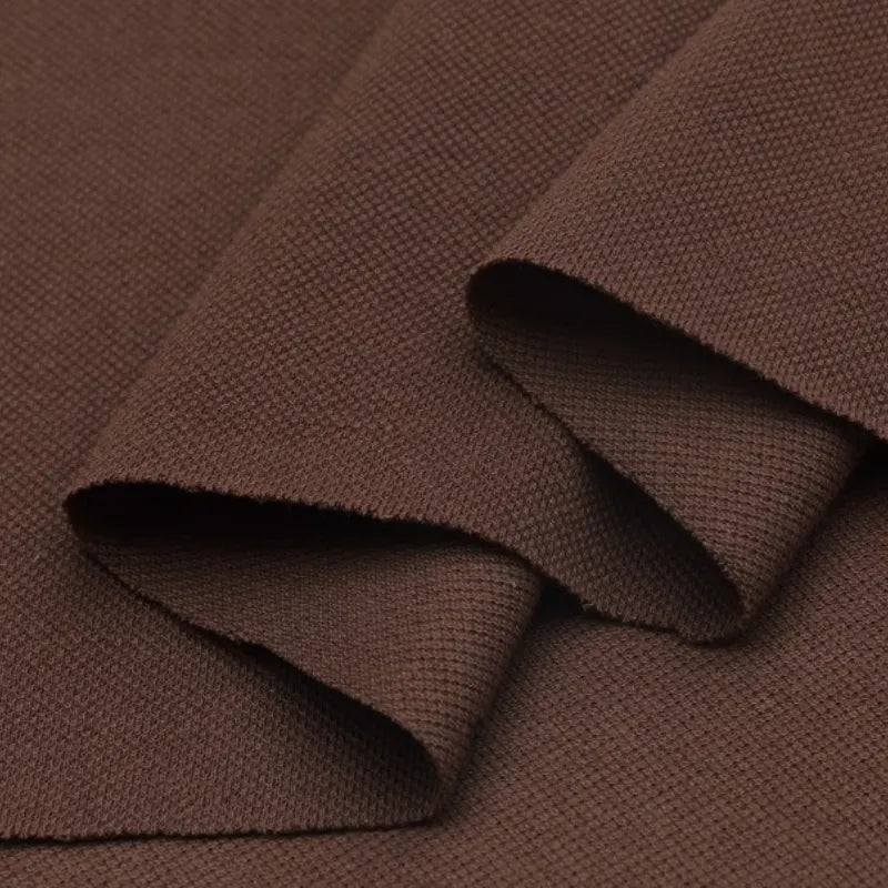 Pure Color Pique Cotton Fabric By The Yard