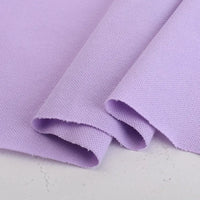 Pure Color Pique Cotton Fabric By The Yard