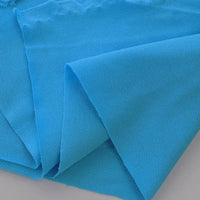 Pure Color Pique Cotton Fabric By The Yard