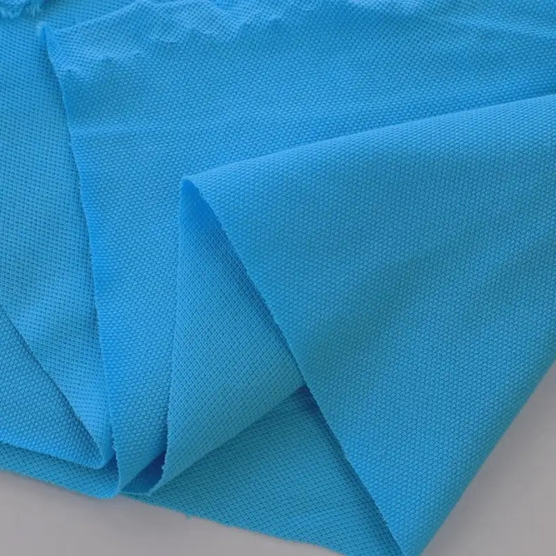 Pure Color Pique Cotton Fabric By The Yard