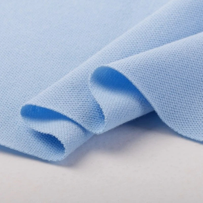 Pure Color Pique Cotton Fabric By The Yard