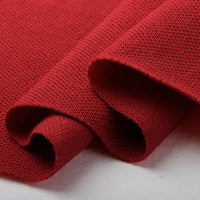 Pure Color Pique Cotton Fabric By The Yard