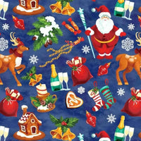 Pure Cotton Christmas Fabric By The Yard