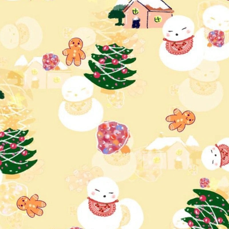 Pure Cotton Christmas Fabric By The Yard