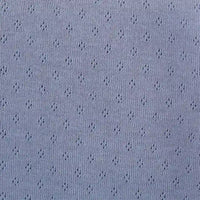 Pure Cotton Pointelle Knit Jersey Fabric By The Yard