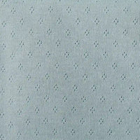 Pure Cotton Pointelle Knit Jersey Fabric By The Yard