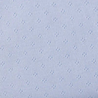 Pure Cotton Pointelle Knit Jersey Fabric By The Yard