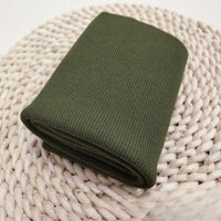 Pure Color Cotton Rib Knit Fabric By The Yard