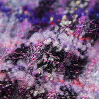 Purple Tweed Fabric By The Yard