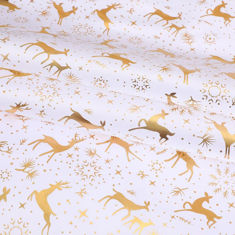 Satin Christmas Fabrics By The Yard
