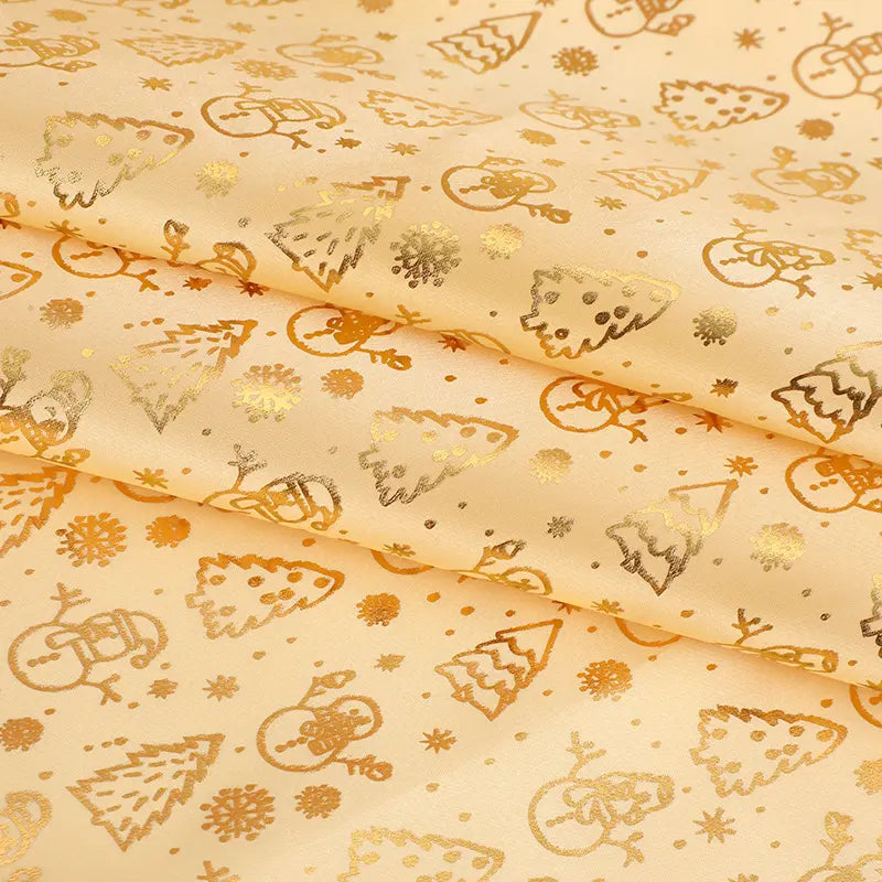 Satin Christmas Fabrics By The Yard