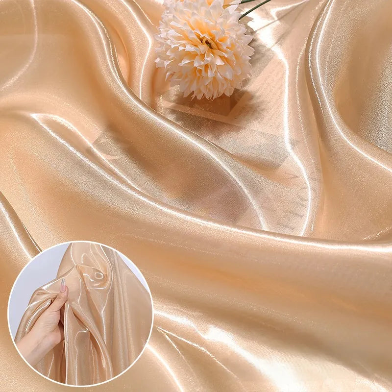 organza dress material Liquid Fabric By The Yard Black Elegant Long Dress Size:13.5 US Perfect for wedding dresses ecb169a