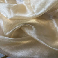 Shiny Organza Sheer Fabric By The Yard-Longan Craft