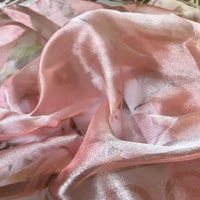 Shiny Organza Sheer Fabric By The Yard-Longan Craft