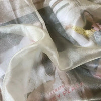 Shiny Organza Sheer Fabric By The Yard-Longan Craft