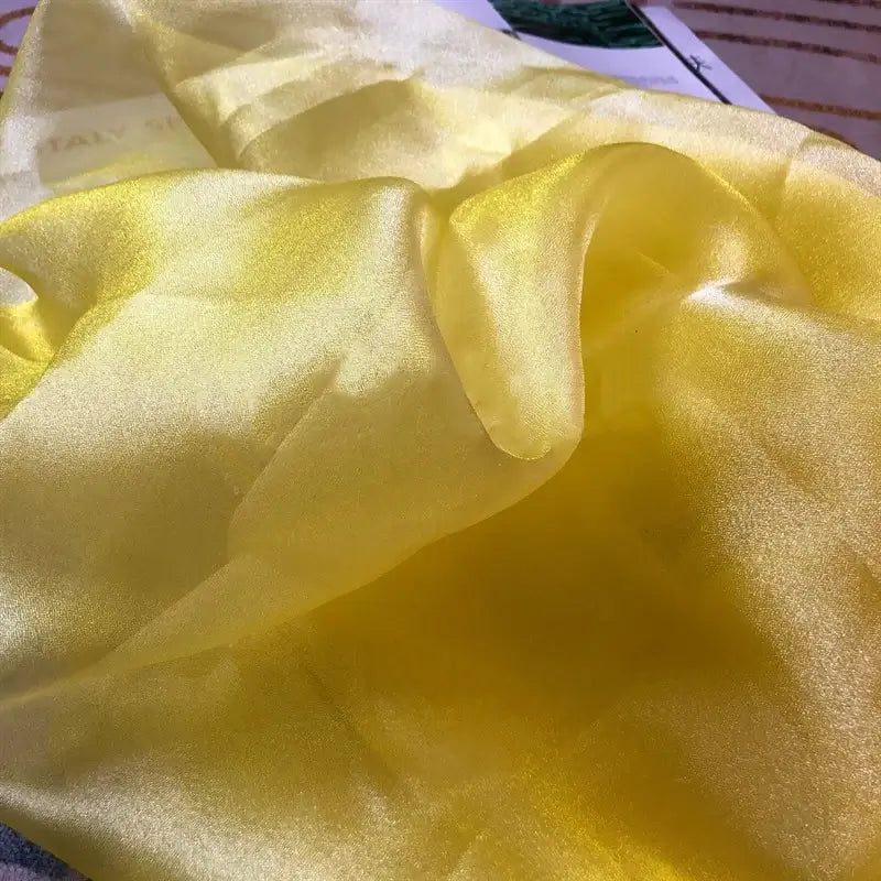 Shiny Organza Sheer Fabric By The Yard-Longan Craft