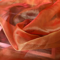 Shiny Organza Sheer Fabric By The Yard-Longan Craft