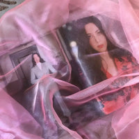 Shiny Organza Sheer Fabric By The Yard-Longan Craft