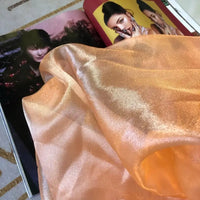Shiny Organza Sheer Fabric By The Yard-Longan Craft