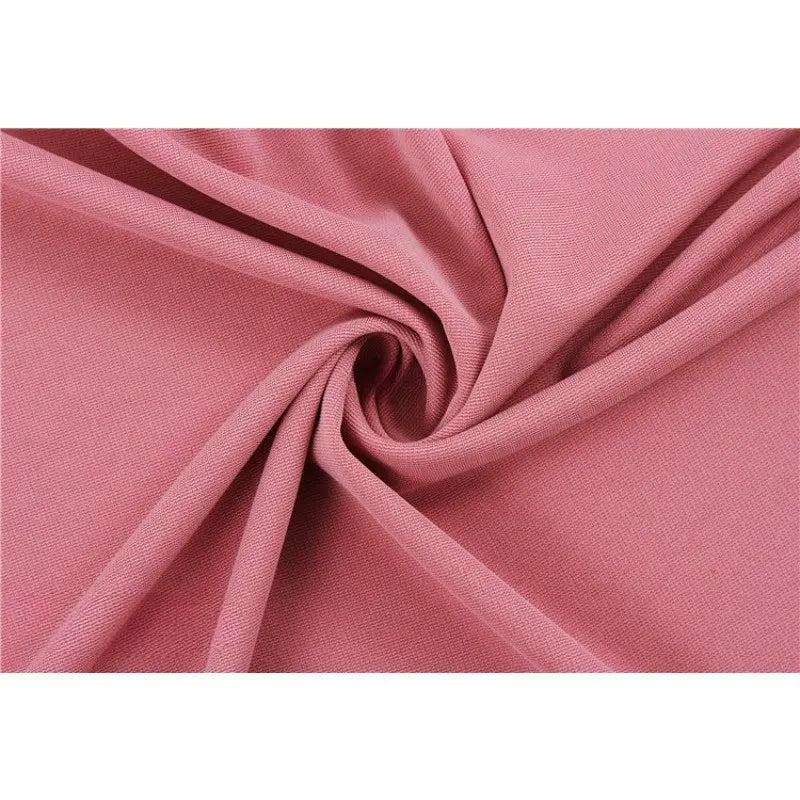 Silk Woven Thin Ponte Roma Fabric By The Yard