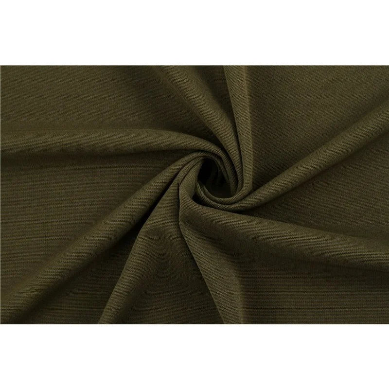 Silk Woven Thin Ponte Roma Fabric By The Yard
